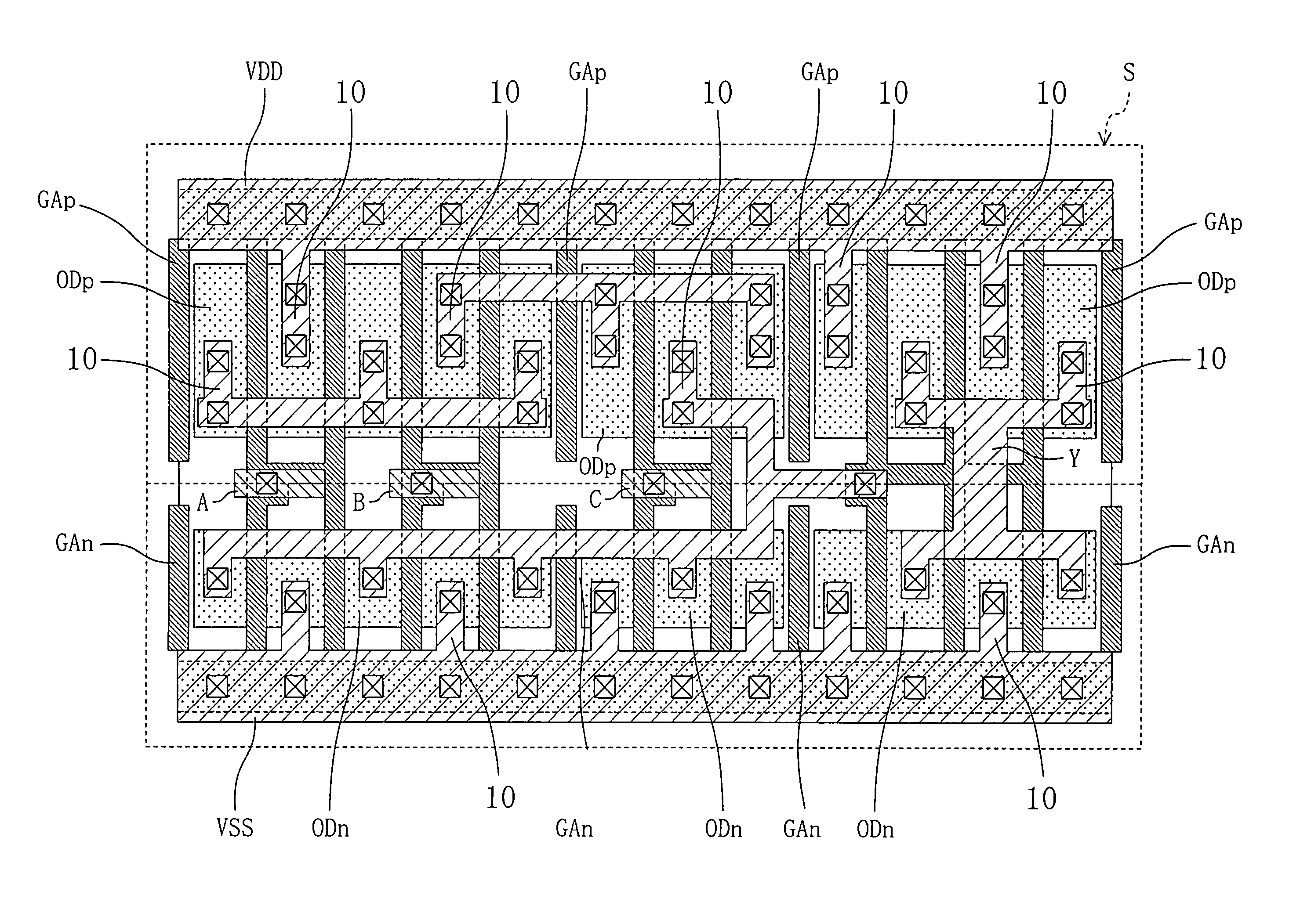 Method for variability constraints in design of integrated circuits especially digital circuits which includes timing closure upon placement and routing of digital circuit or network