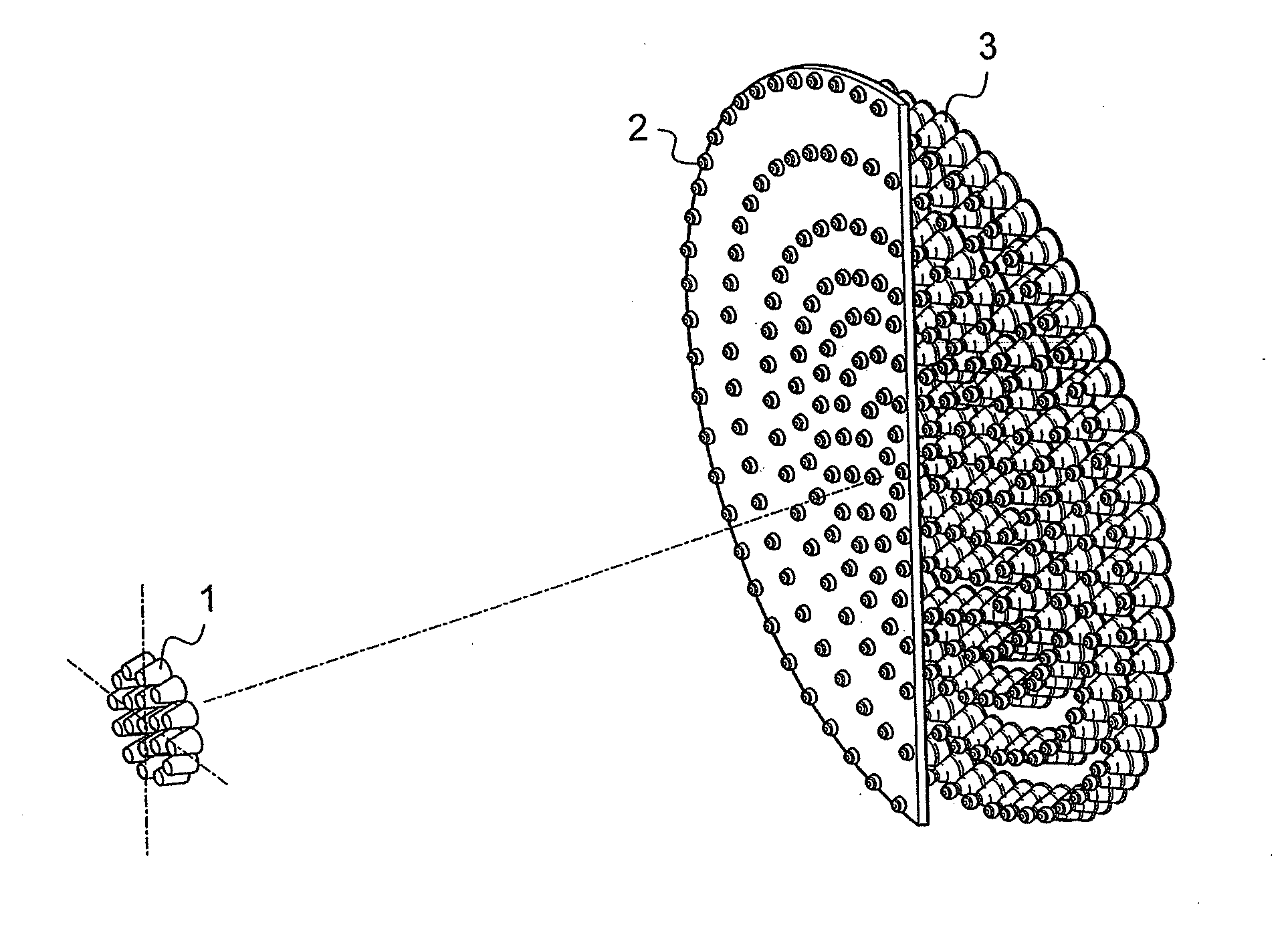 Multibeam Active Discrete Lens Antenna