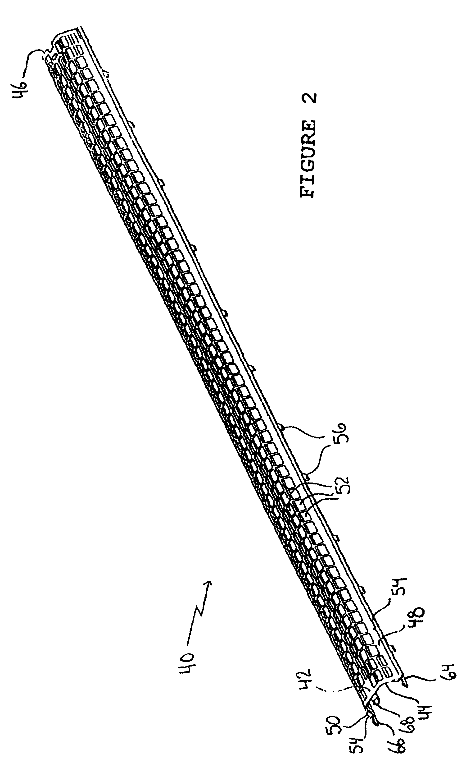 Cooling tower support grid