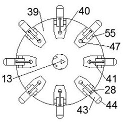 Power conversion device controlled by telescopic adjusting type gear