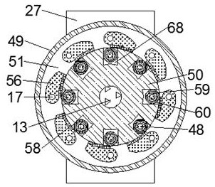 Power conversion device controlled by telescopic adjusting type gear