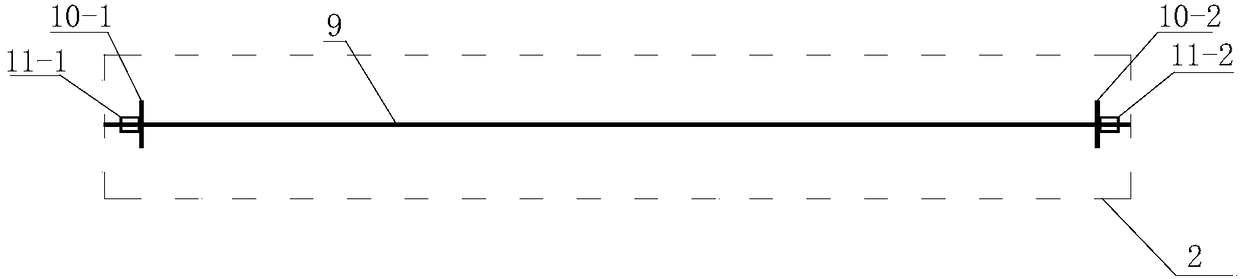 Gob-side entry driving small coal pillar anti-impact pressure-releasing and counter-pulled anchoring integrated structure and construction method thereof