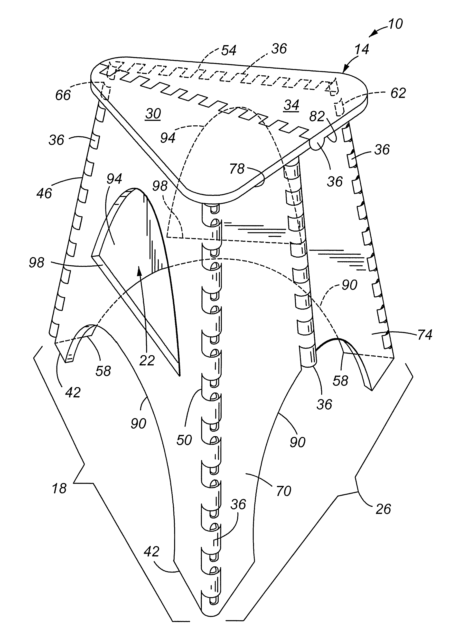 Foldable stool or table