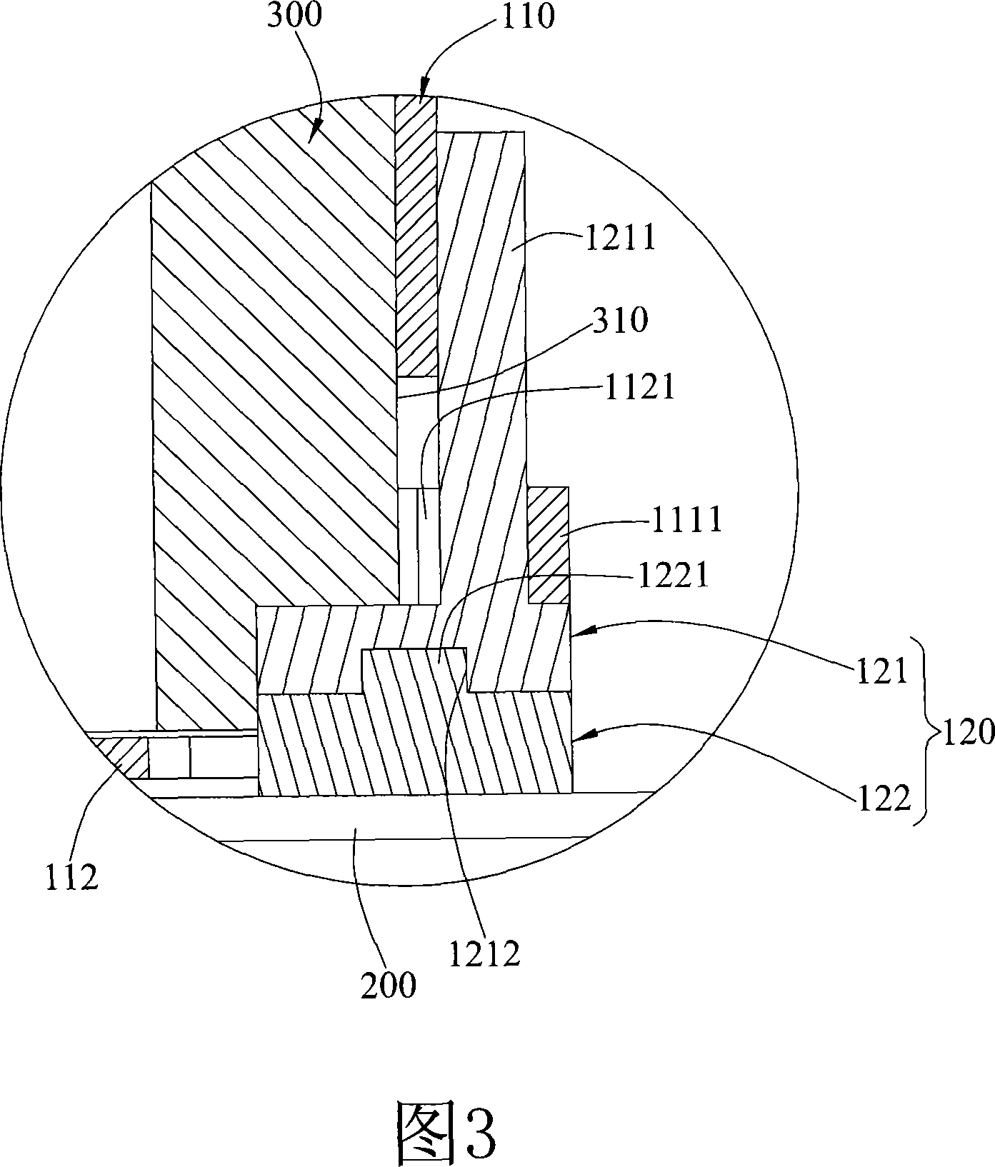 Fixed mount with vibration isolation function