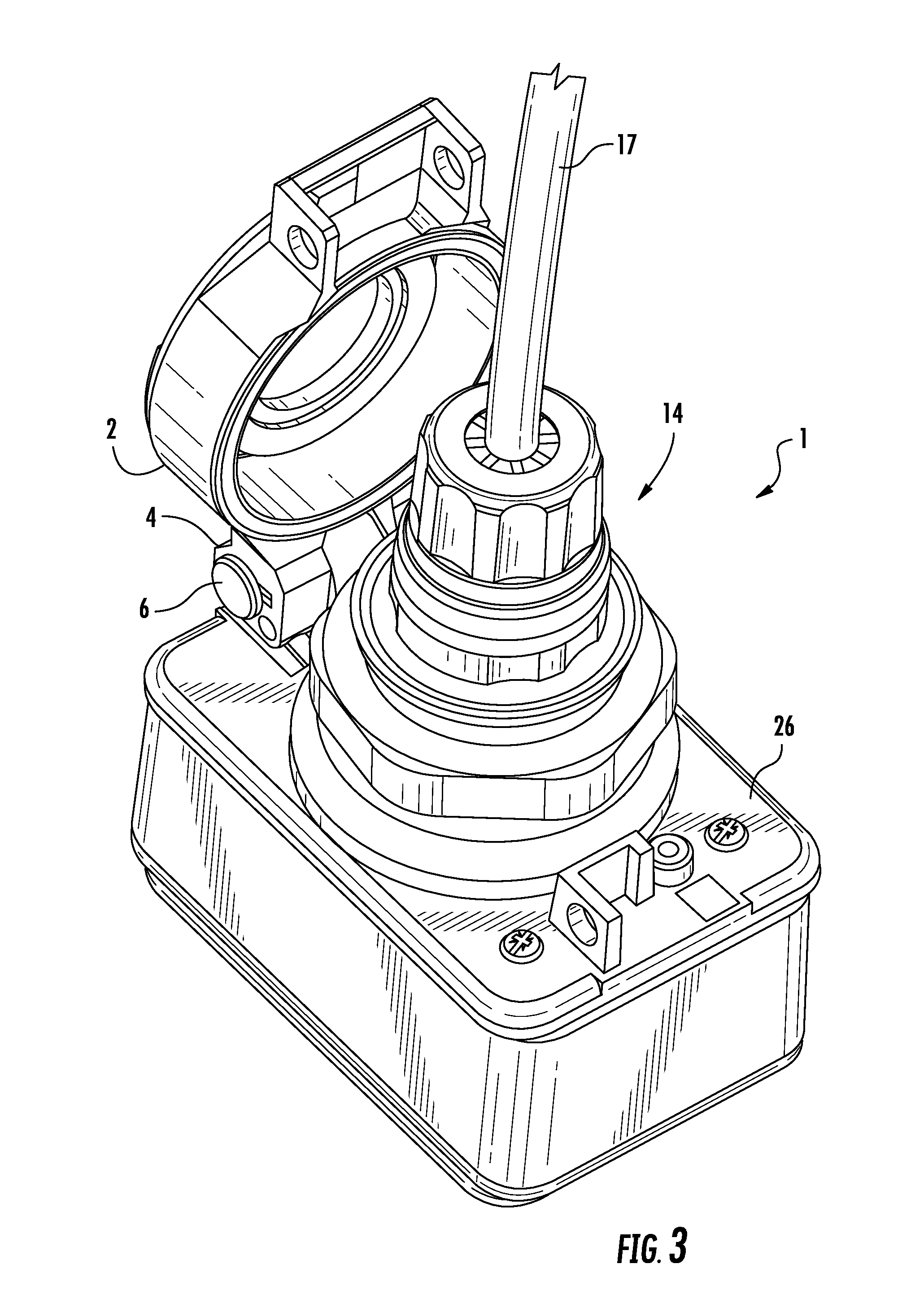 Weather resistant flip lid cover with improved sealing arrangement