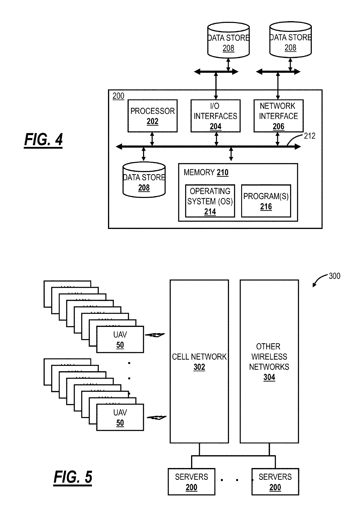 Drone network switchover between wireless networks