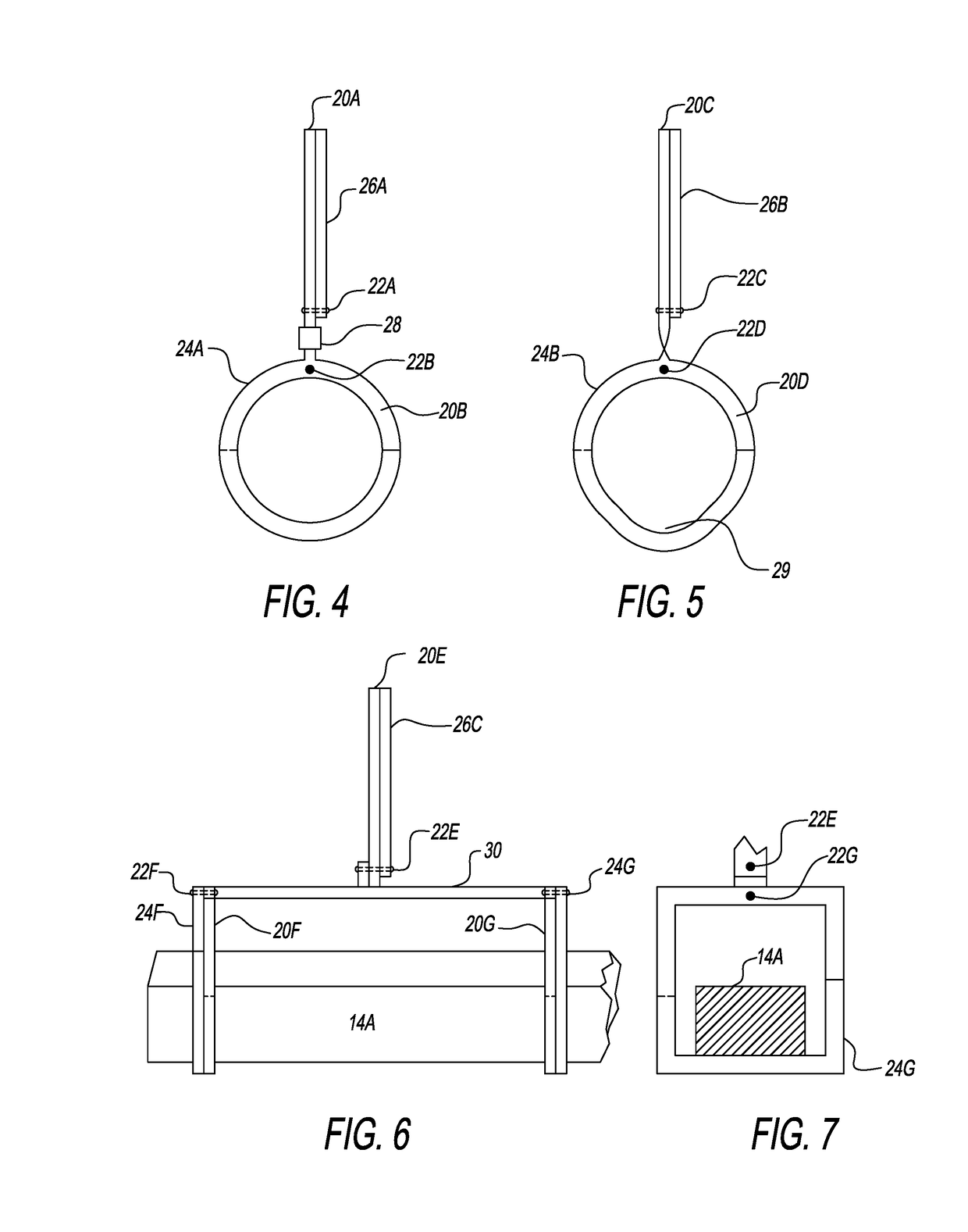 Self-locking figure eight hook