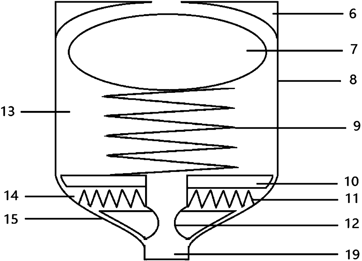 A fuel injection tank for oiling workpieces