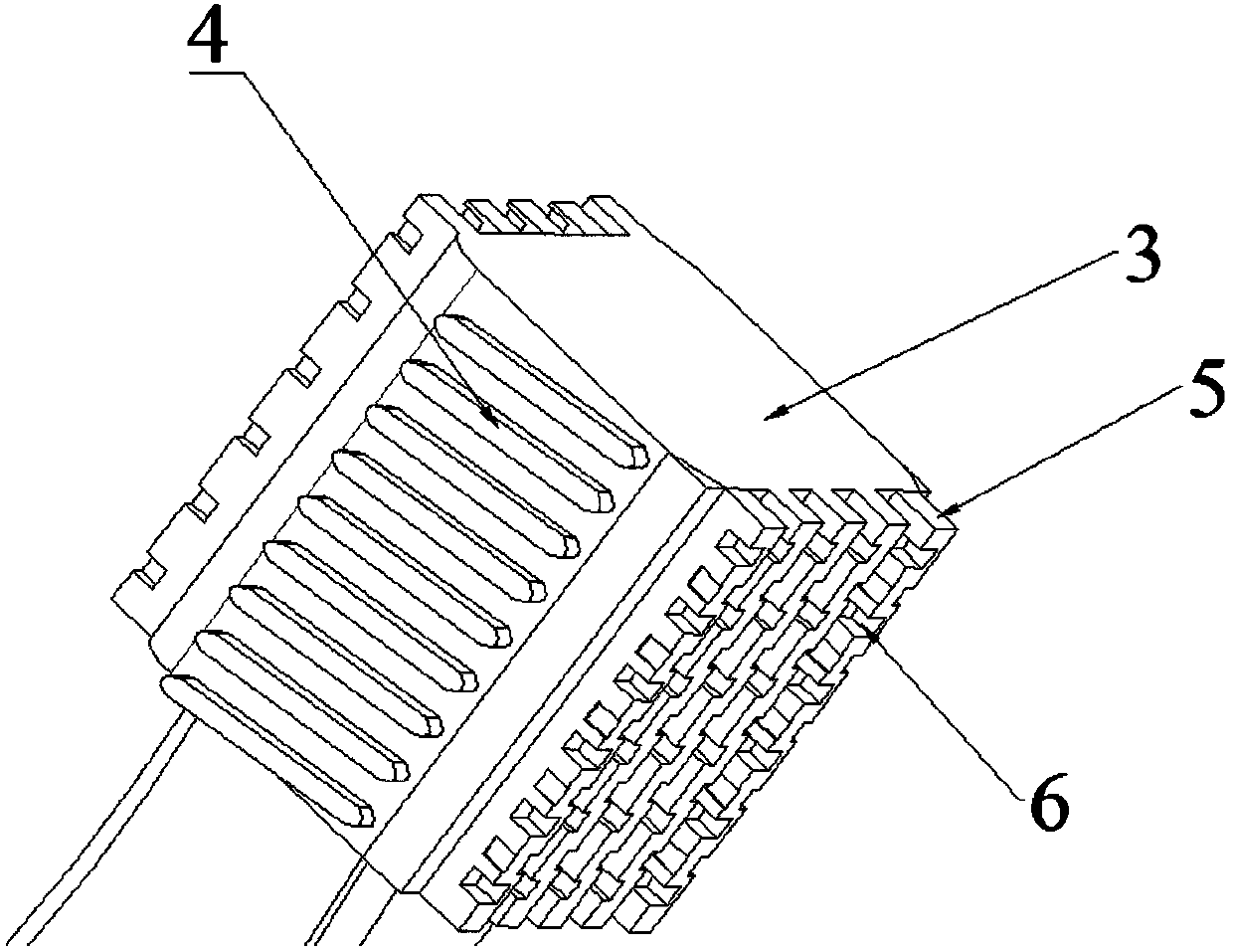 Hammer type crushing equipment part