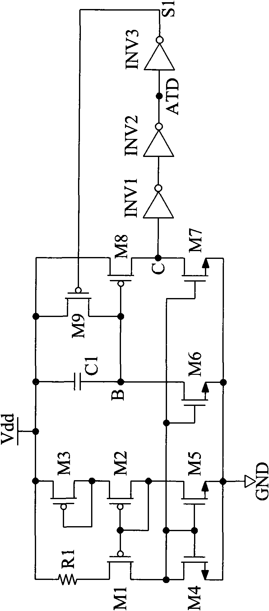 Relaxation oscillator with low power consumption