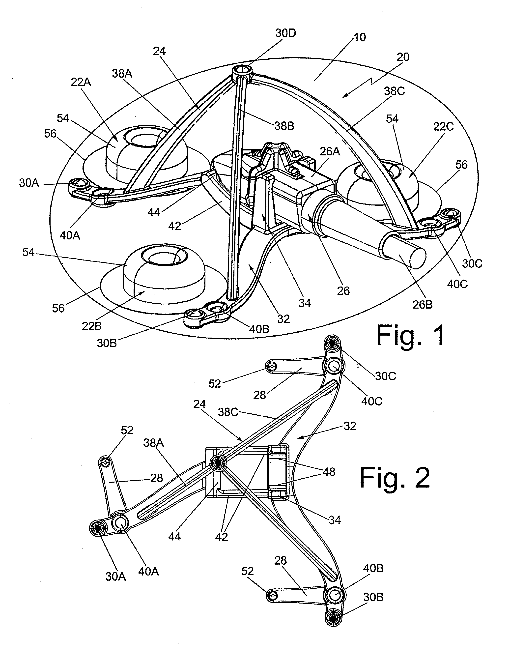 Active marker device for use in electromagnetic tracking system