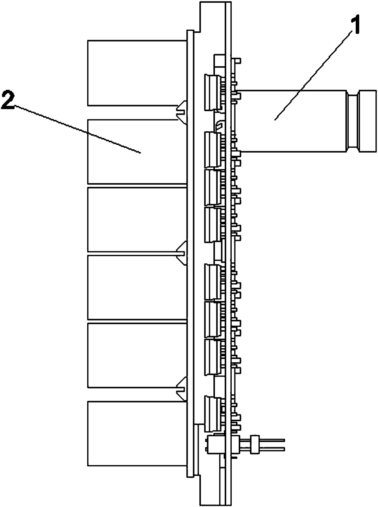 Novel structured half-bridge module