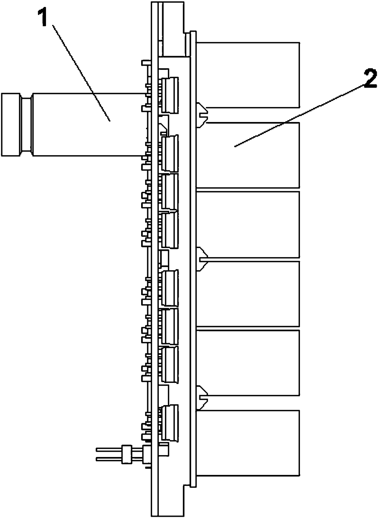 Novel structured half-bridge module