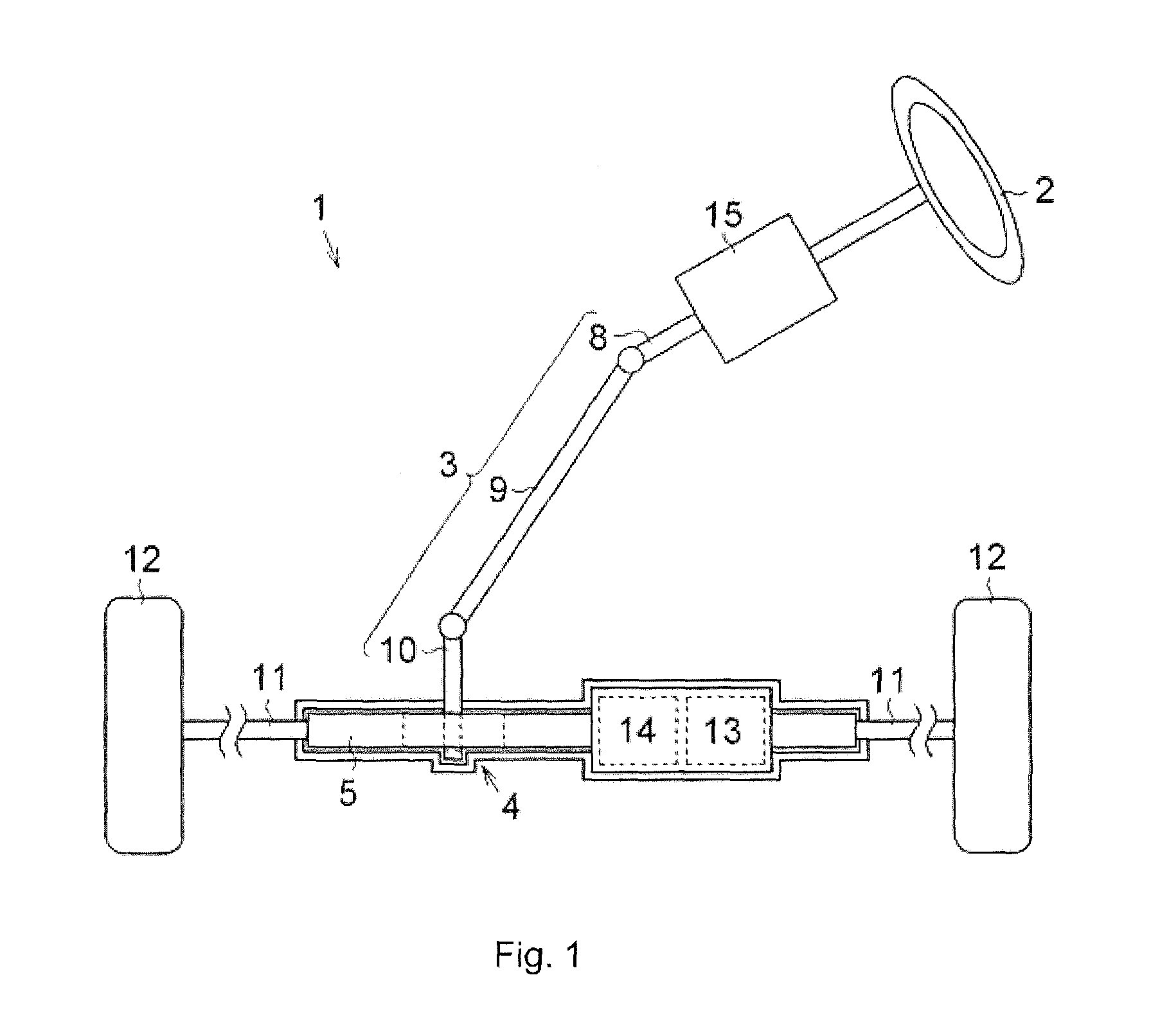 Transmission ratio variable device