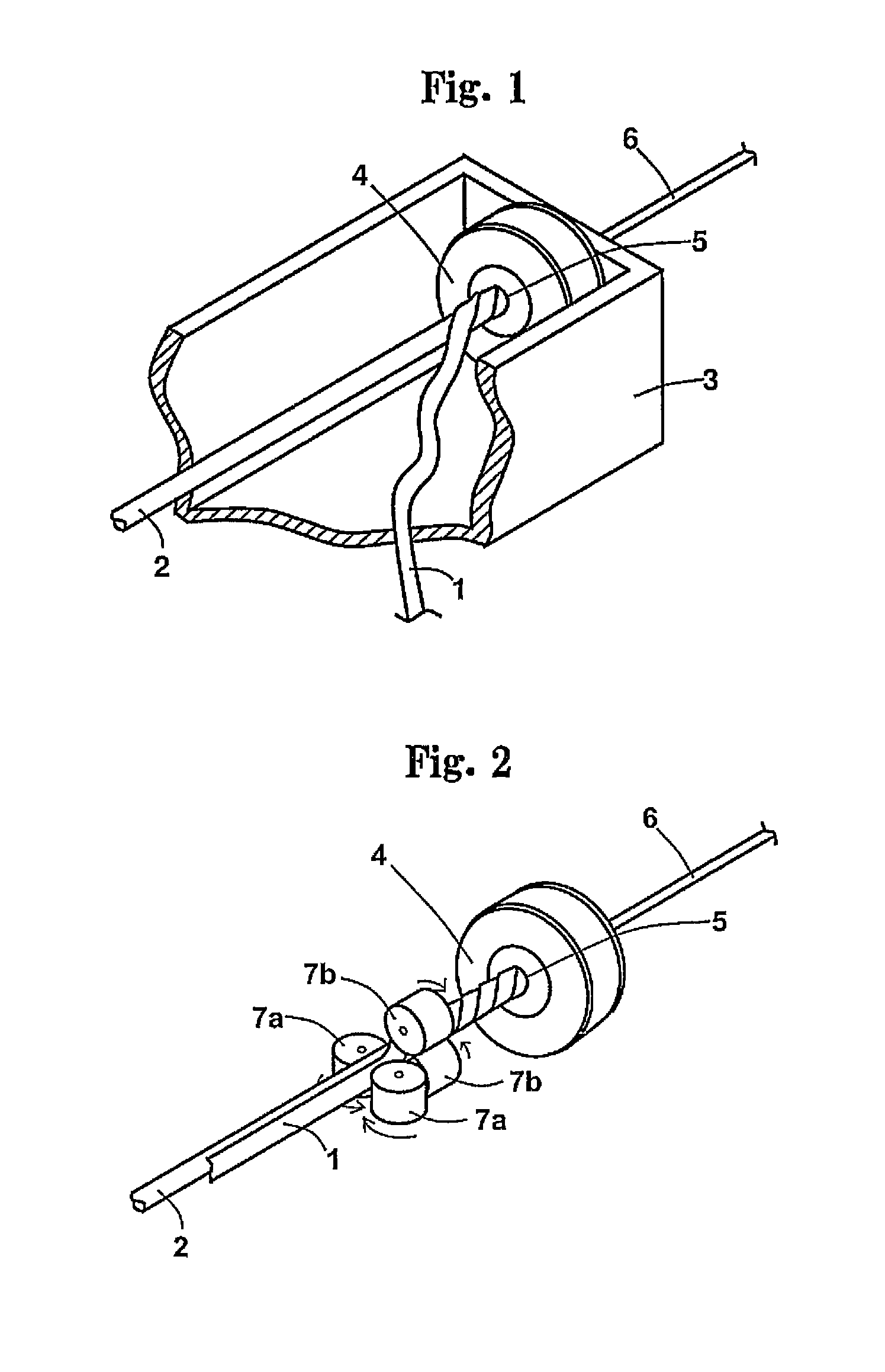 Band-shaped lubricating material for dry wiredrawing and process for producing same