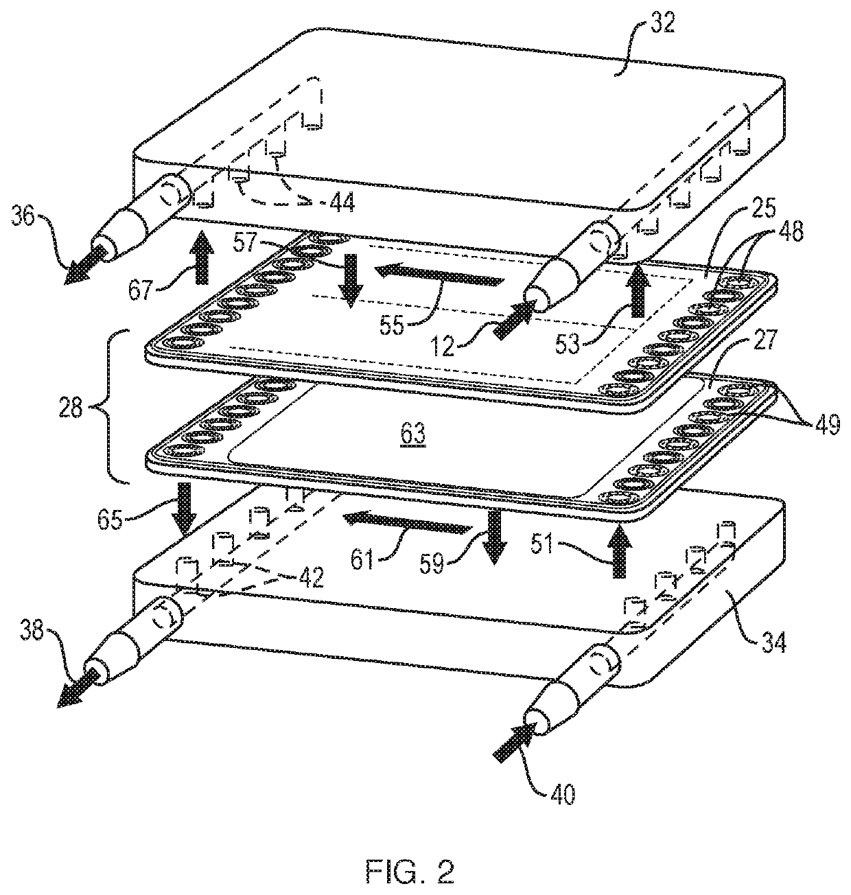 Tangential flow filtration device for perfusion applications