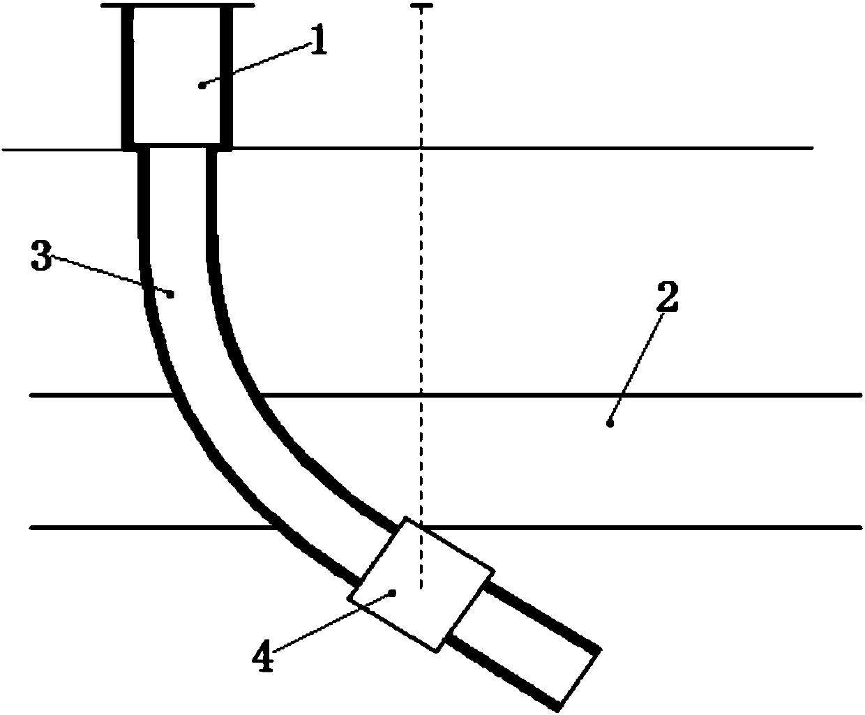 Cave-forming method for coal seam gas directional well