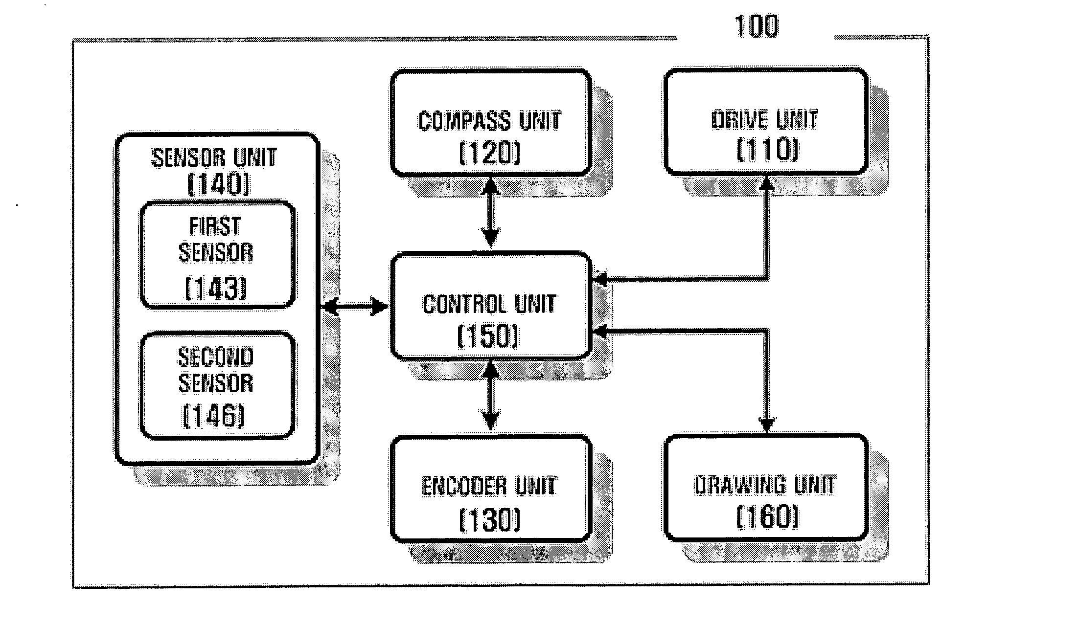 Robot using absolute azimuth and mapping method thereof