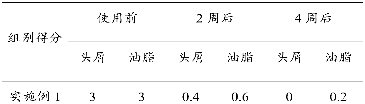 A two-component compound medicine for treating dandruff and dandruff and preparation method thereof