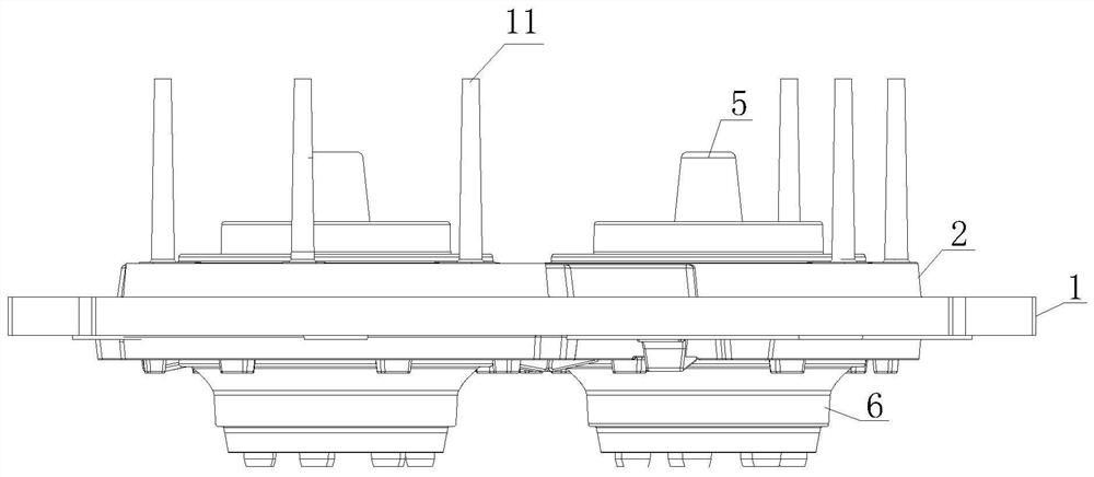 A kind of water pump impeller casting and its production process