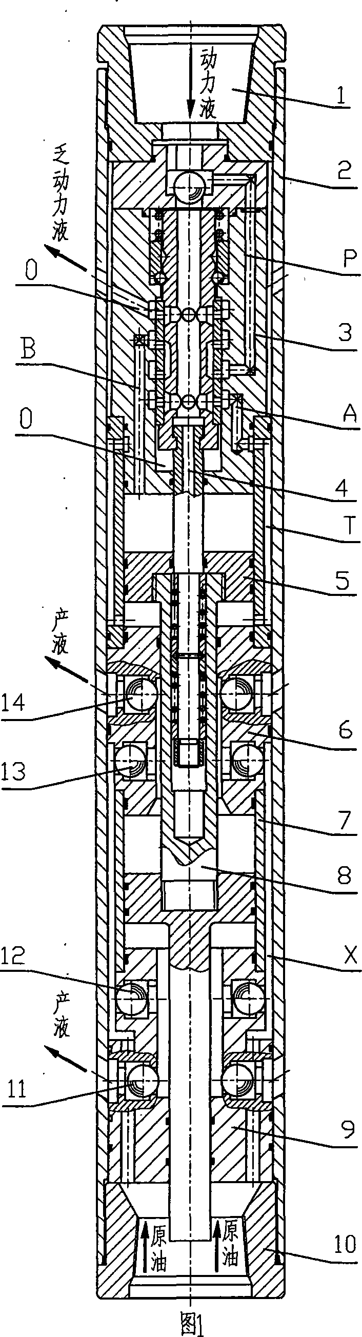 Hydraulic oil pump