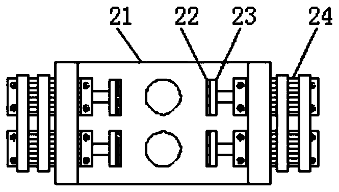 Automatic Christmas tree forming and cutting device