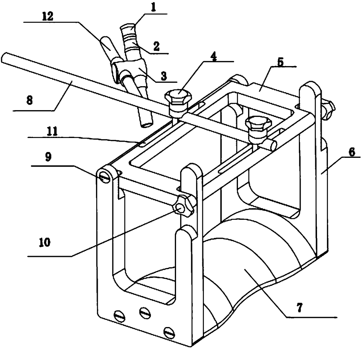 Minimally invasive surgery guider for wrist navicular fractures