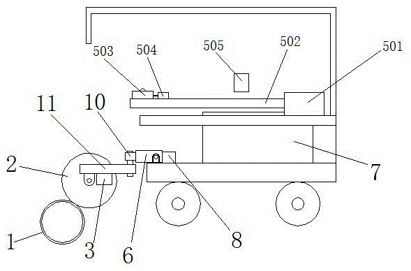 Full-automatic mopping machine