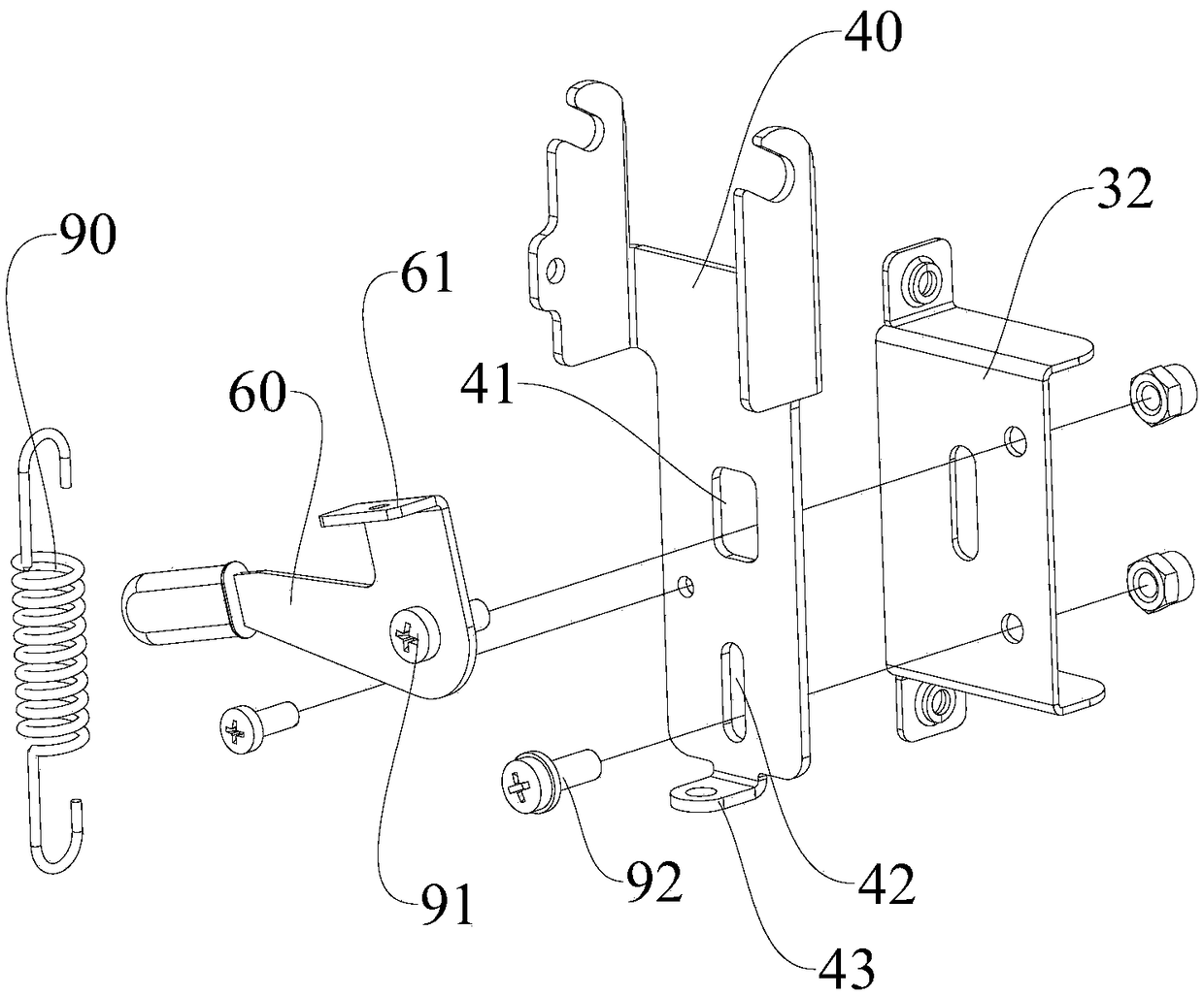 Electric tool for abrasive belt grinding