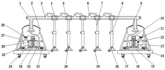 Environment-friendly water conservancy irrigation device