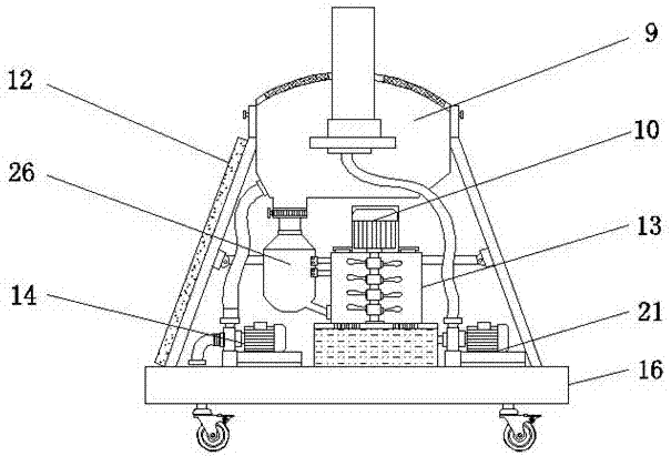 Environment-friendly water conservancy irrigation device