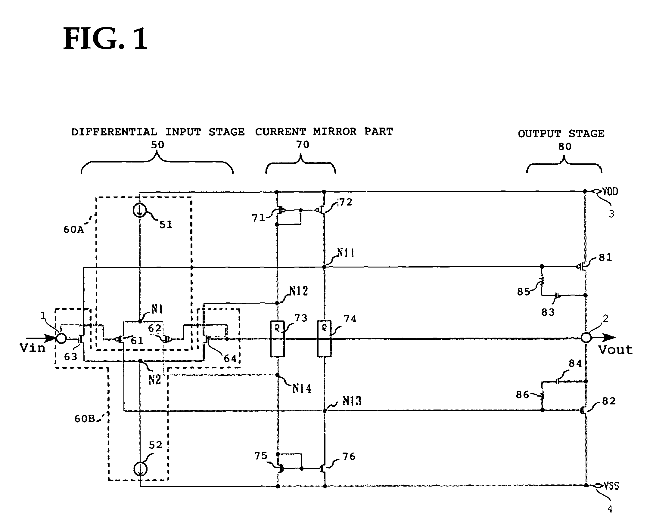 Driver circuit usable for display panel