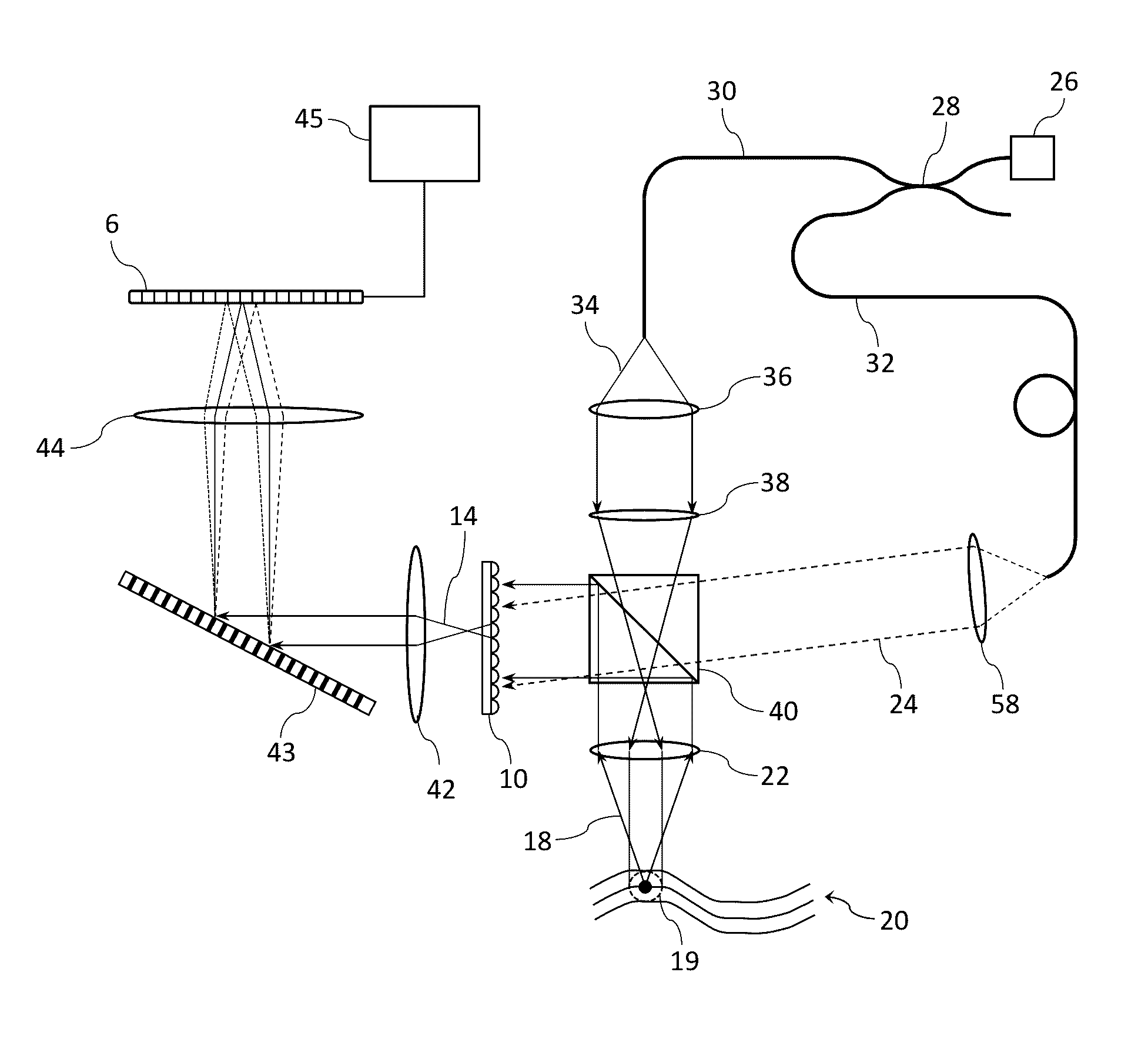 High resolution 3-d spectral domain optical imaging apparatus and method