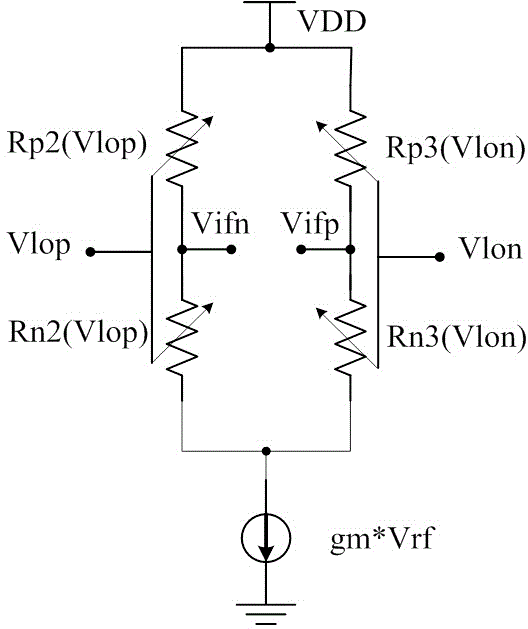 Low voltage low power consumption active mixer