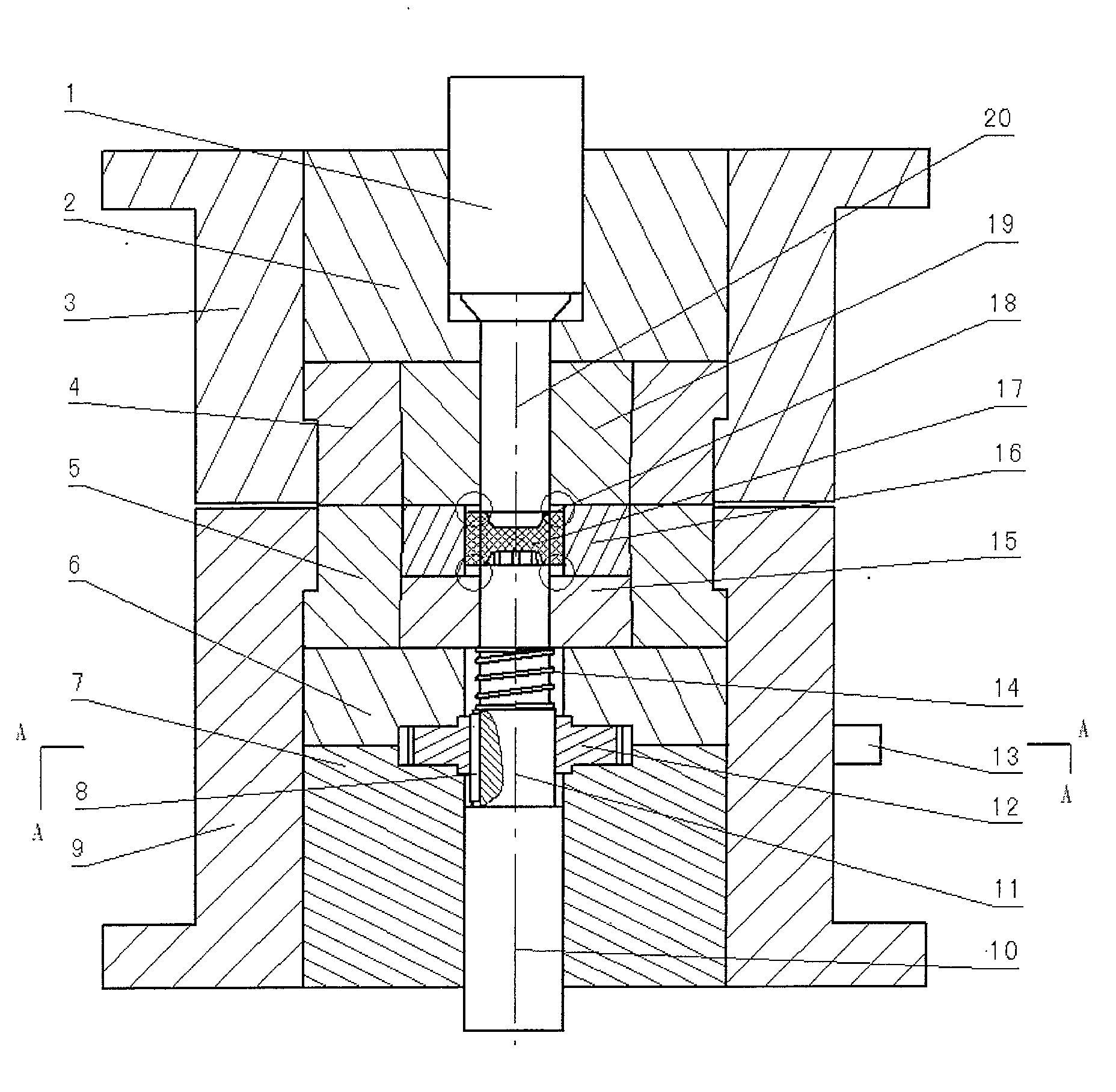 Gear-box planetary gear shaping die