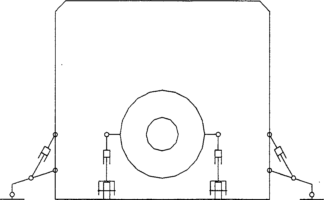 'cabin inside cabin' type working space for welding subwater pipeline in dry mode and under normal pressure