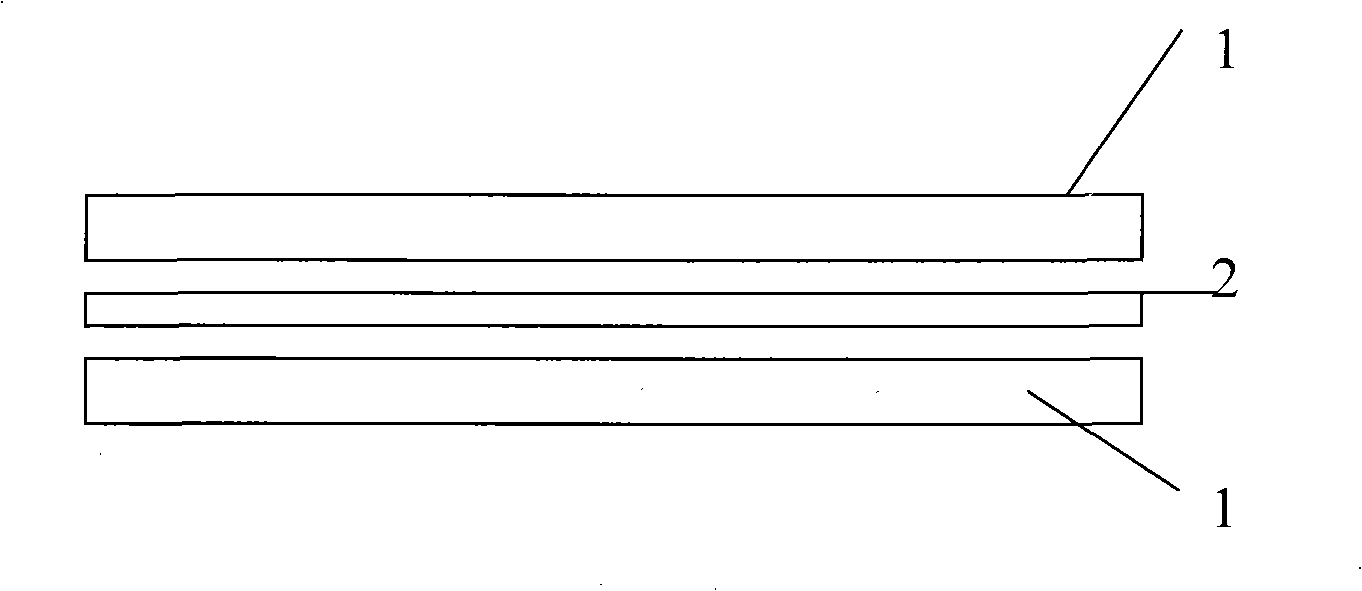 Superfine fiber composite cushion and preparation method thereof