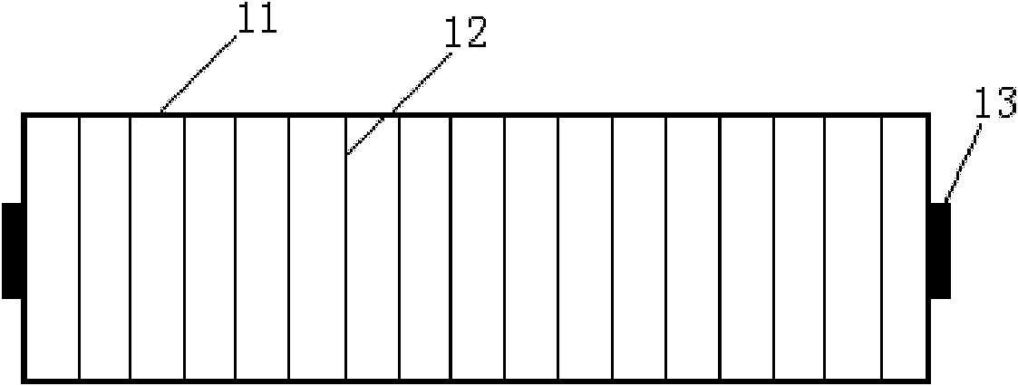 Horizontal movement type continuous electrolytic method and device of lead in regenerative lead-containing material