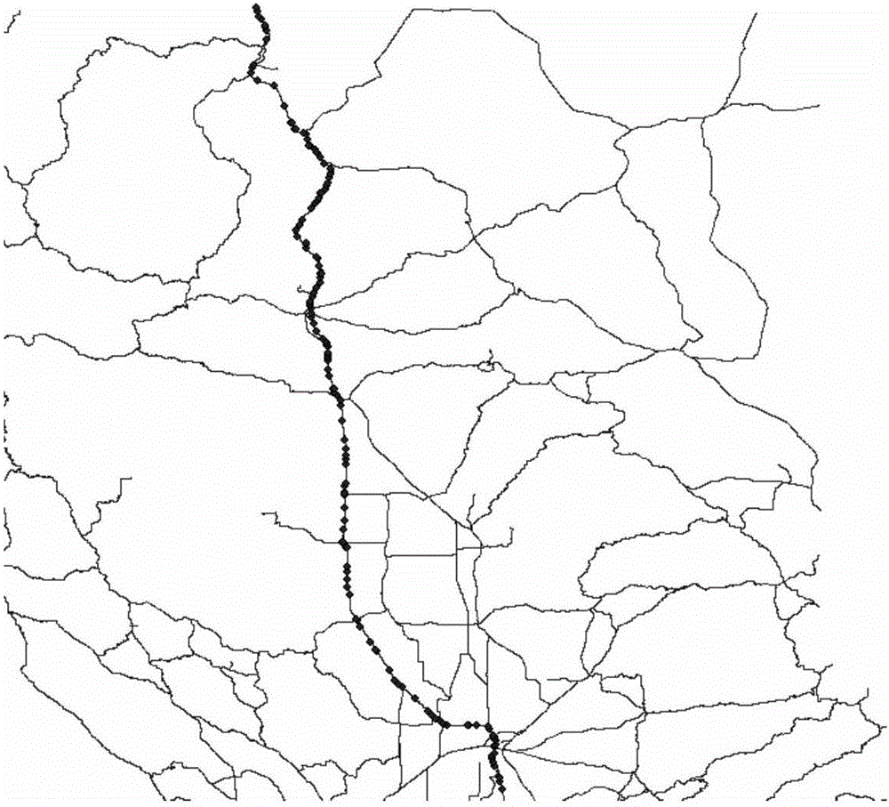 Traffic flow prediction method based on spatial copula theory