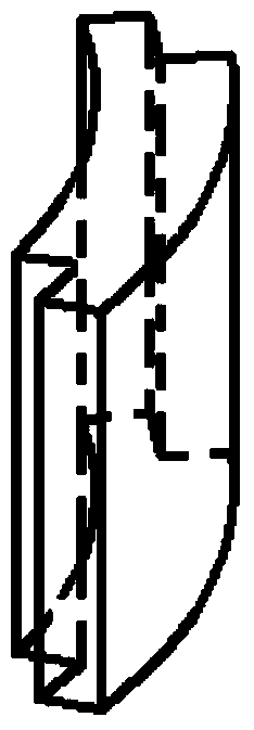 Sapphire crystal growing furnace side screen and preparation method thereof