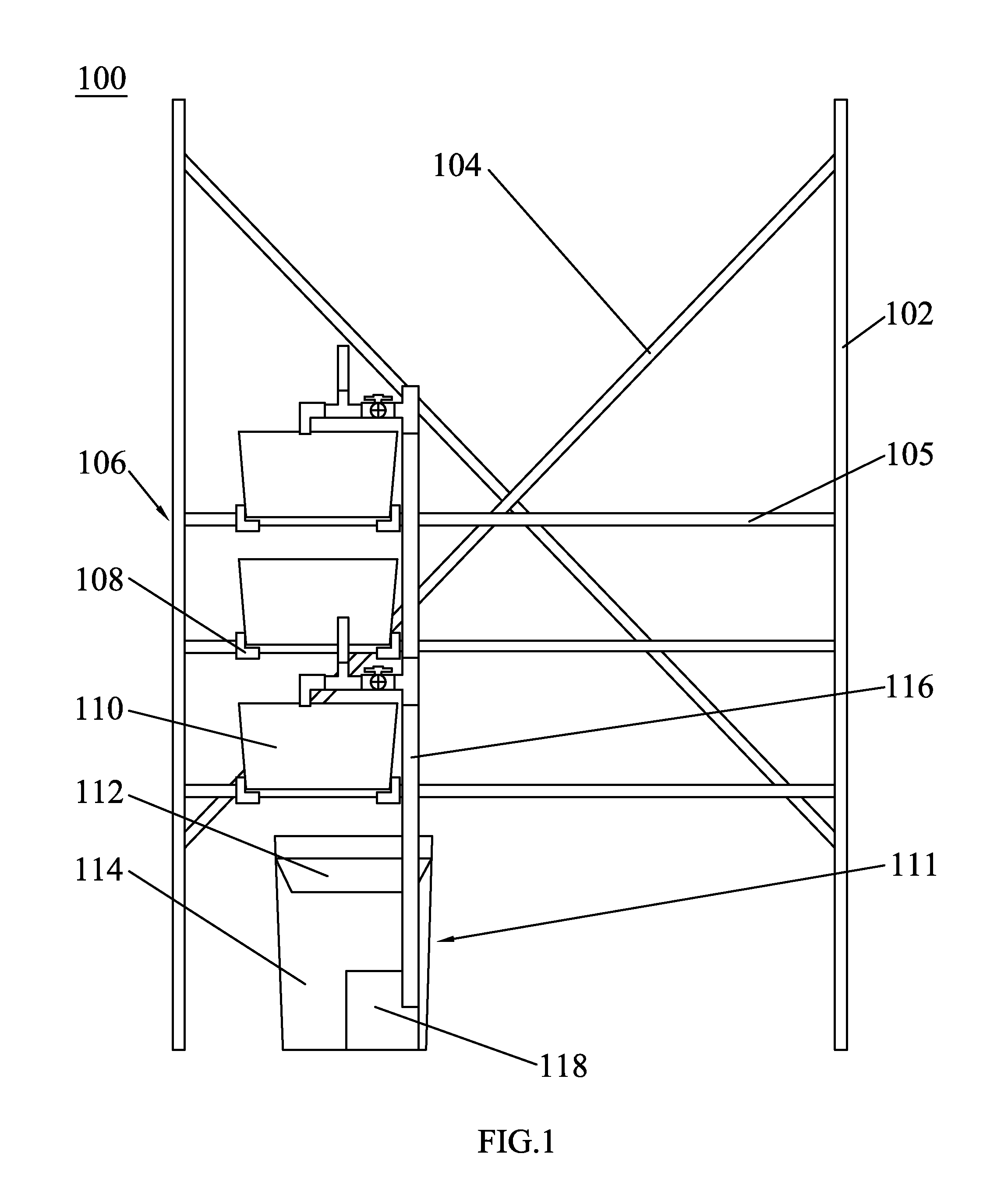 Multi-layer aquaculture systems constructed by the usage of commercial supporting structures