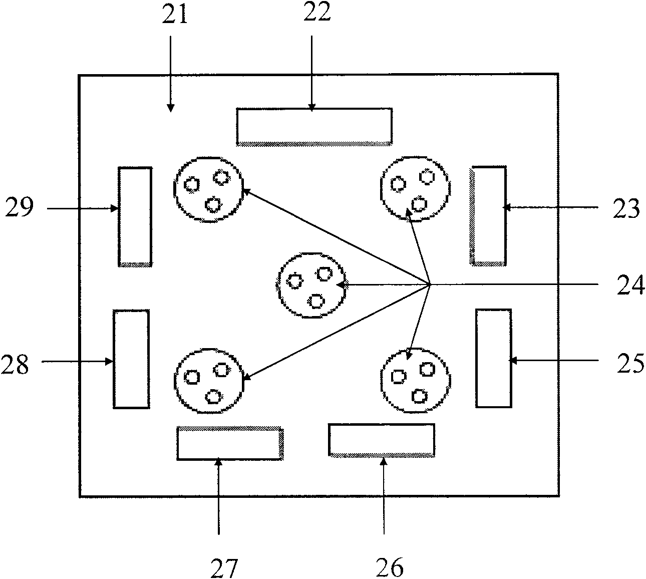 Robot bionic olfactory system