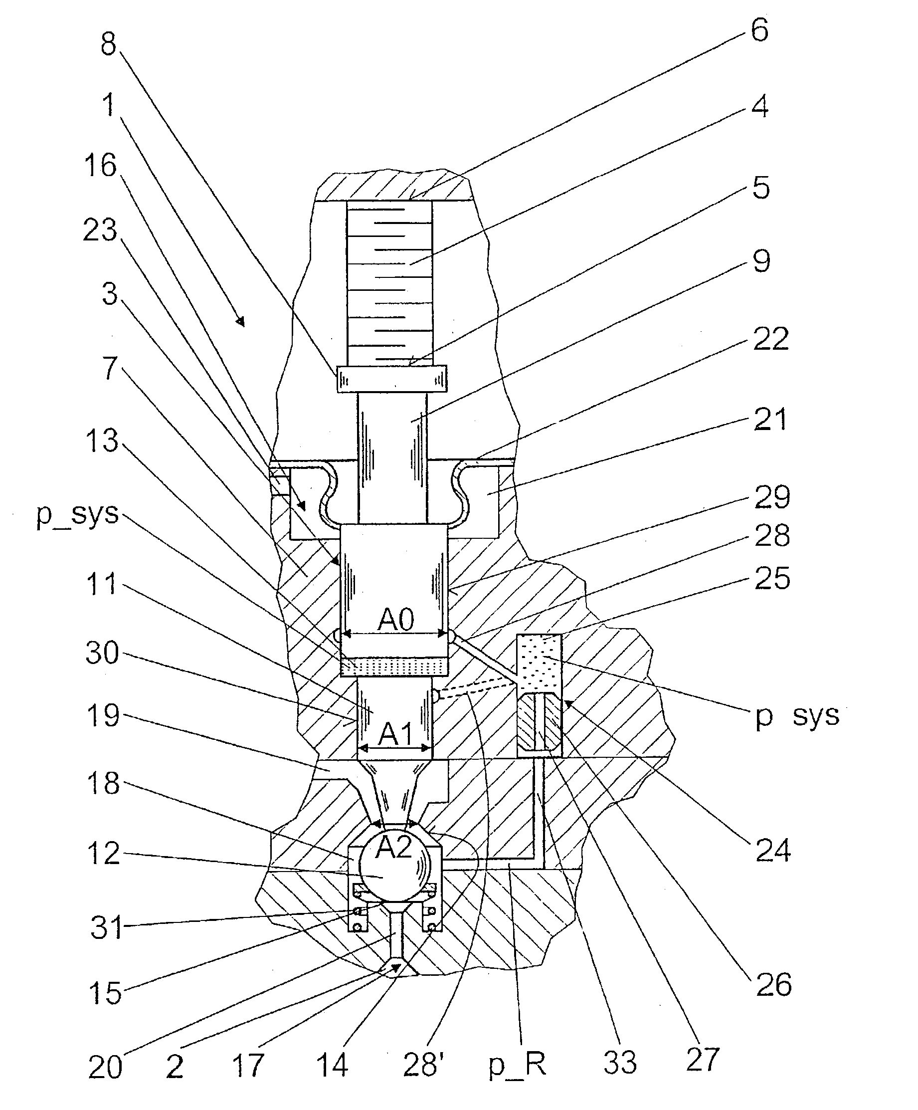 Valve for controlling the flow fluids