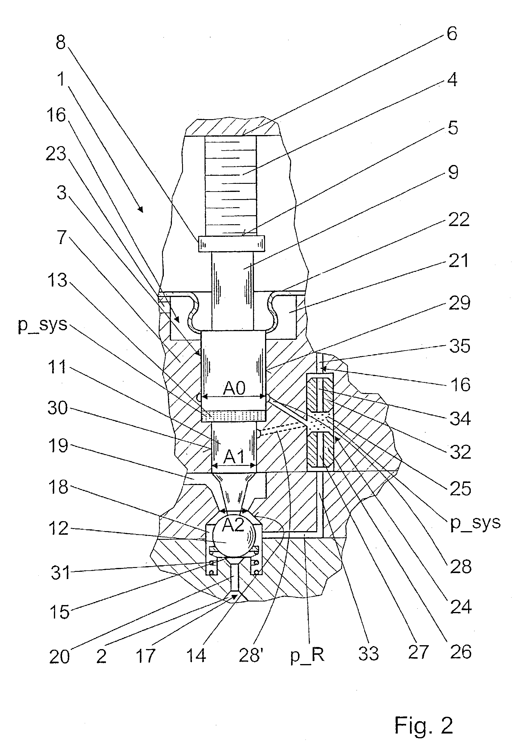 Valve for controlling the flow fluids