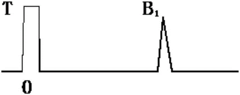 Longitudinal wave normal probe full-beam-path non-blind-area flaw detecting method