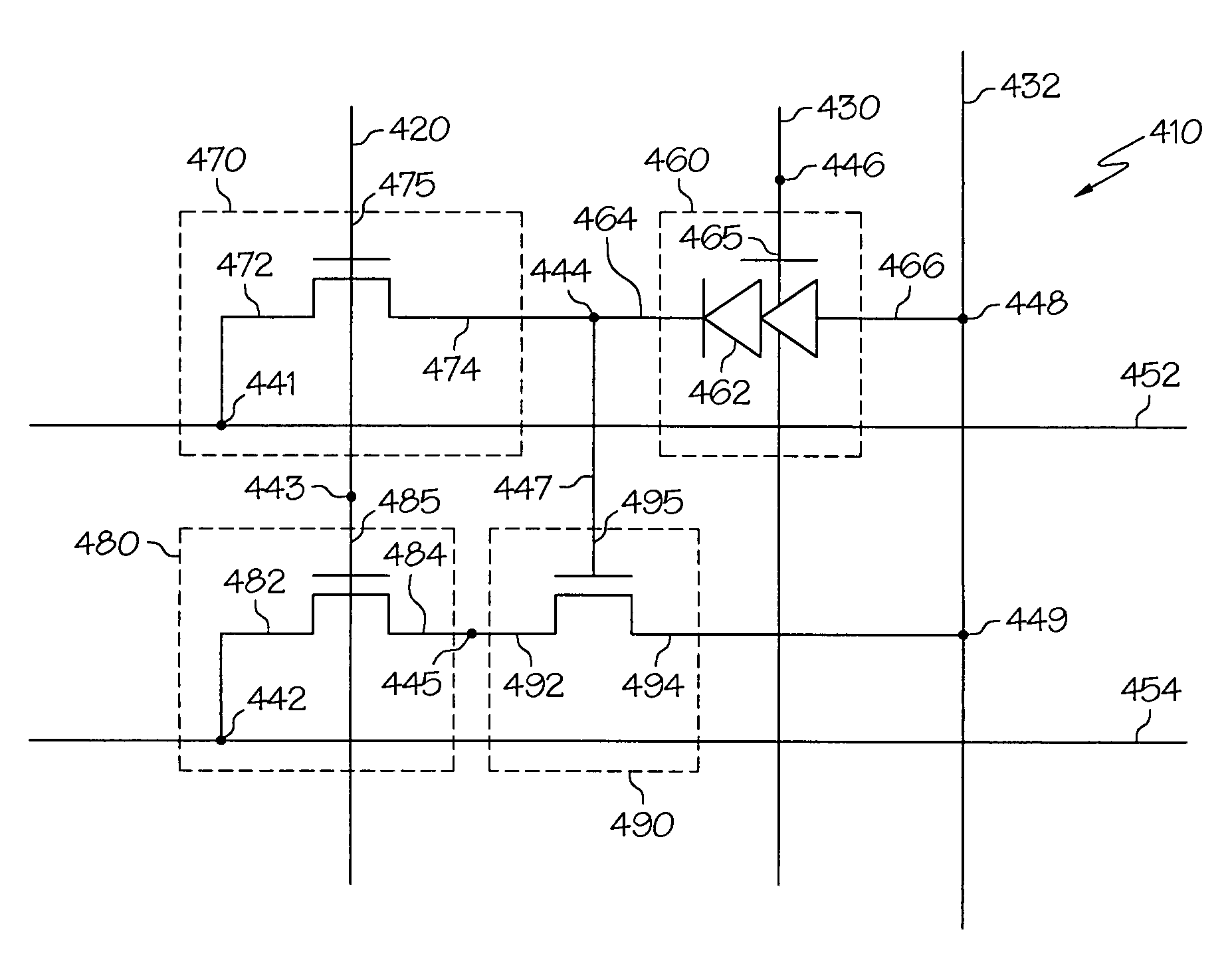 Memory cells, memory devices and integrated circuits incorporating the same