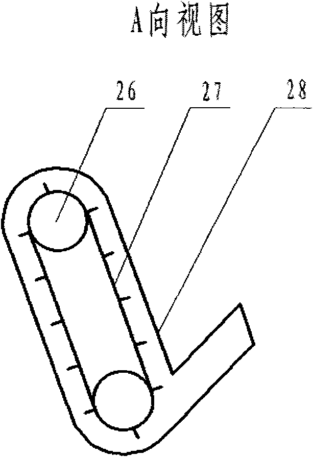 Flat plate pressure rubbing type millet thresher