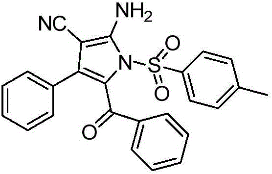 Synthetic method of penta-substituted 2-amino pyrrole derivatives