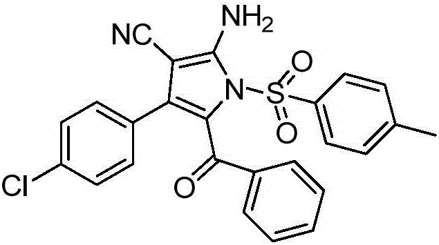 Synthetic method of penta-substituted 2-amino pyrrole derivatives