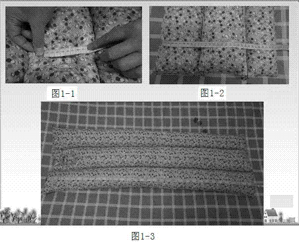 Manufacturing method and application of perforated long pillow for treating femoral neck fracture